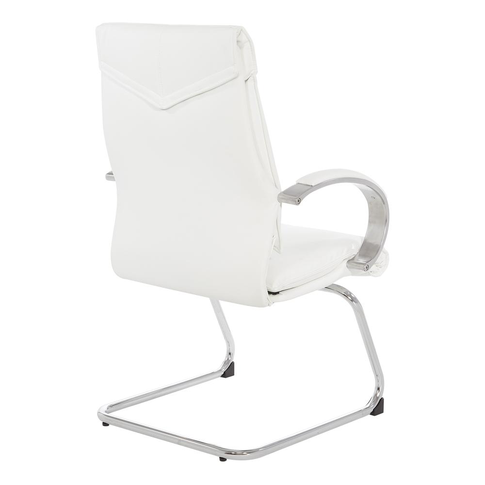 Deluxe High Back Chair, White. Picture 5