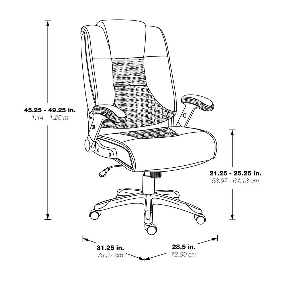 Exec Bonded Lthr Office Chair. Picture 4
