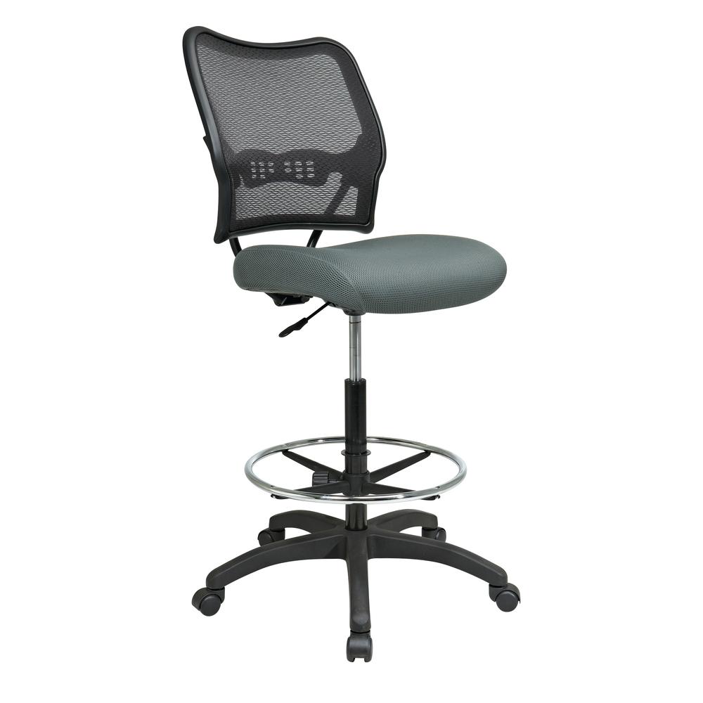 Deluxe AirGrid® Back Drafting Chair with Mesh Seat, 13-37N20D-2M. Picture 1