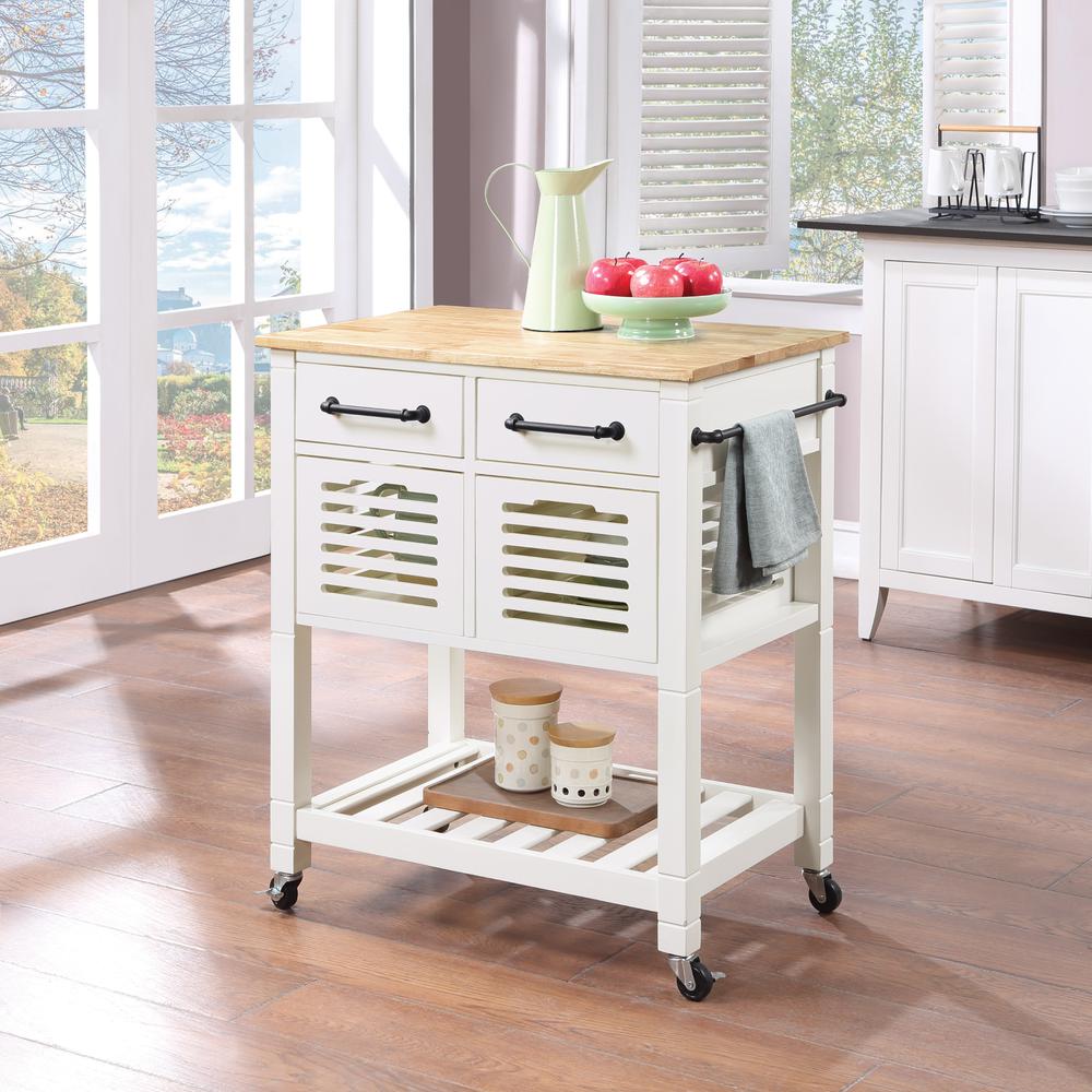 Stafford Kitchen Cart. Picture 8