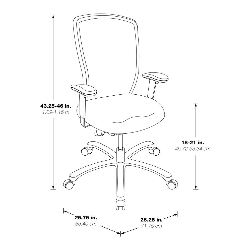 ProGrid High Back Chair. Picture 3