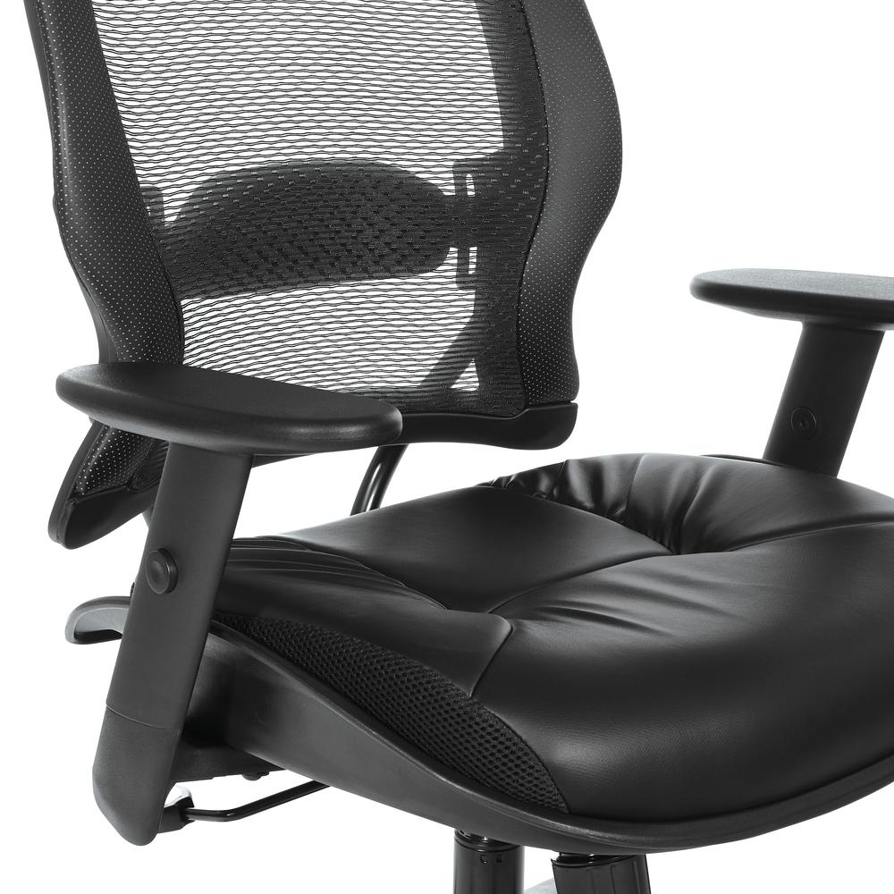 Dark Air Grid® Back Managers Chair, Black. Picture 9