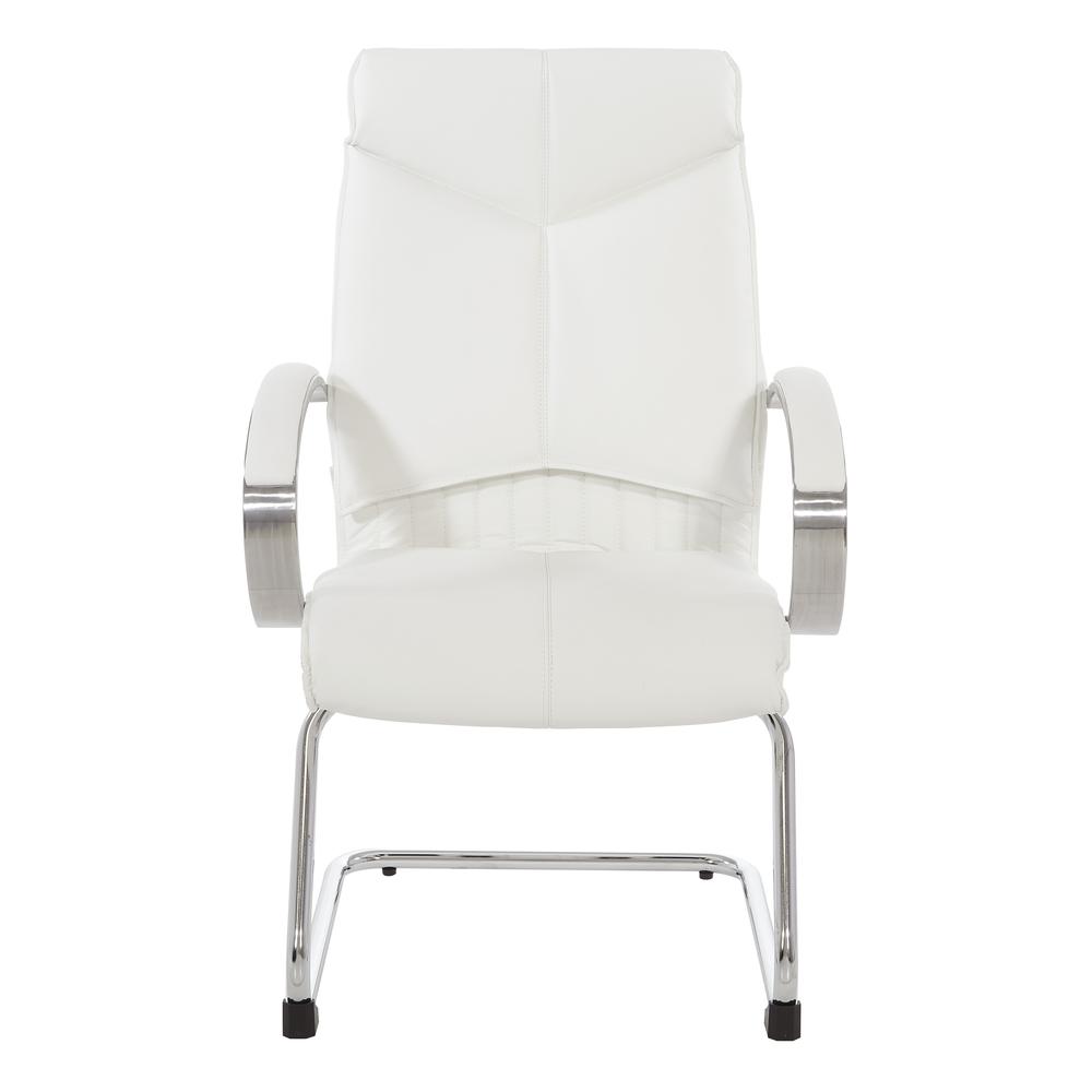 Deluxe High Back Chair, White. Picture 3