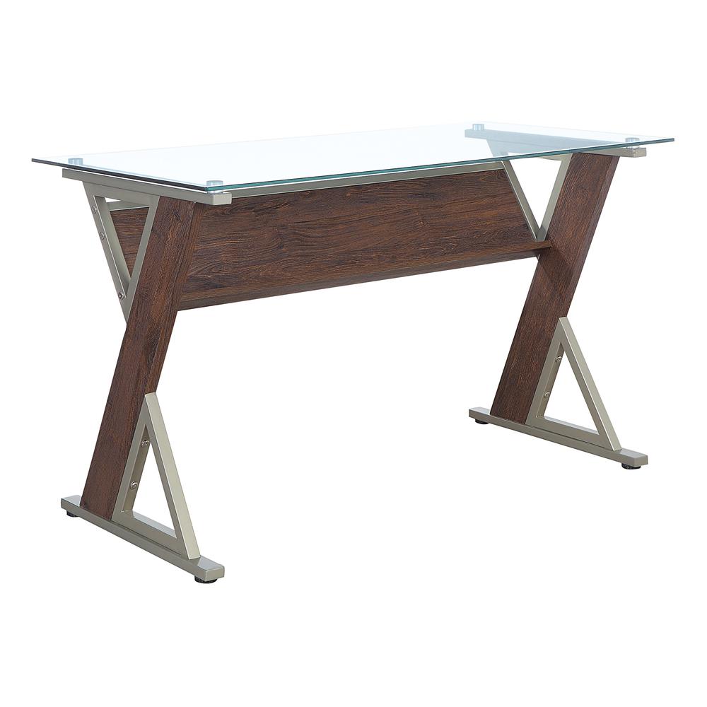 Zenos 48" Desk in Traditional Cherry. Picture 1