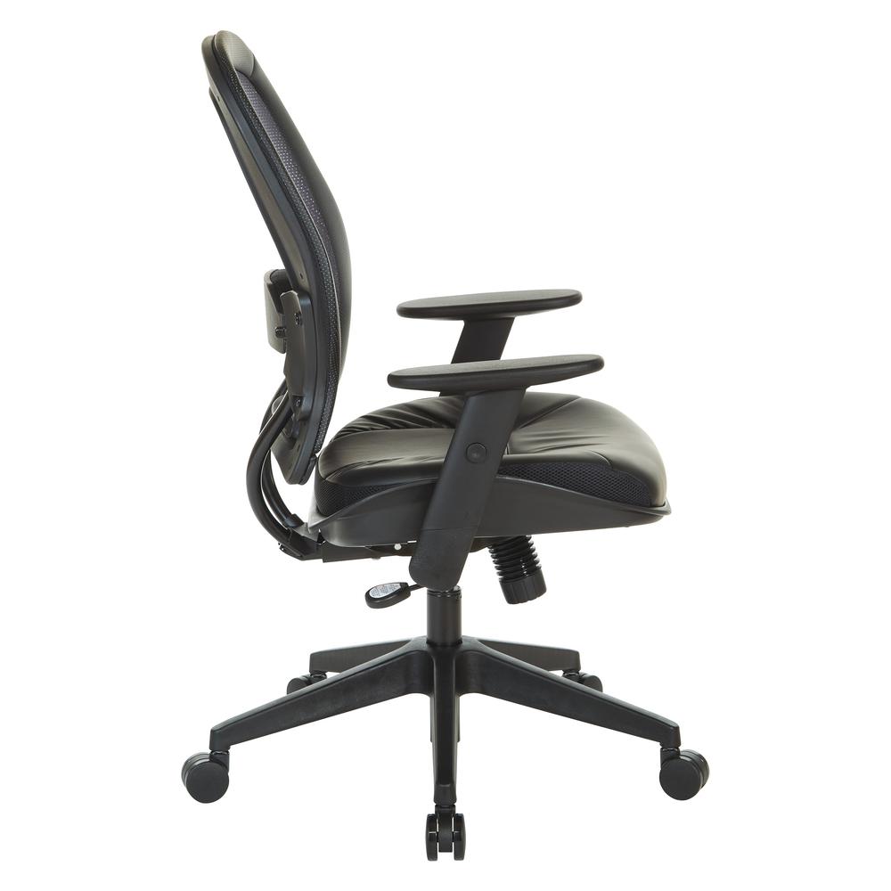 Dark Air Grid® Back Managers Chair, Black. Picture 5