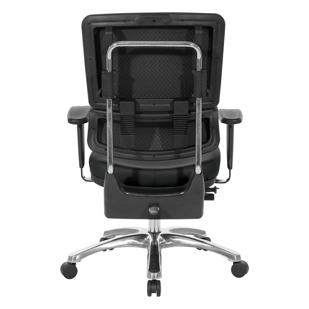 Dillon Seat and Back Managers Chair, Black. Picture 7