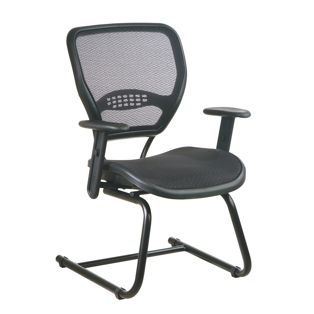 AirGrid® Seat and Back Deluxe Visitors Chair. Picture 1