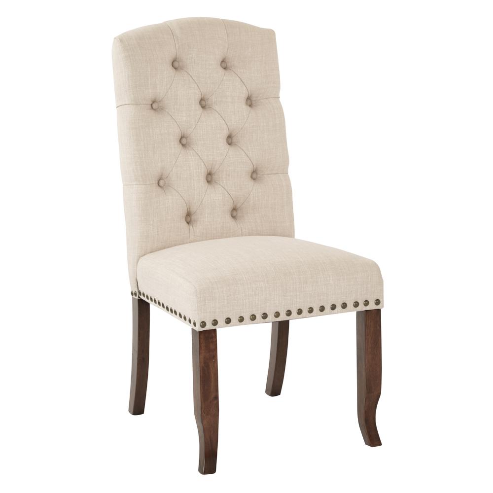 Jessica Tufted Dining Chair. Picture 1