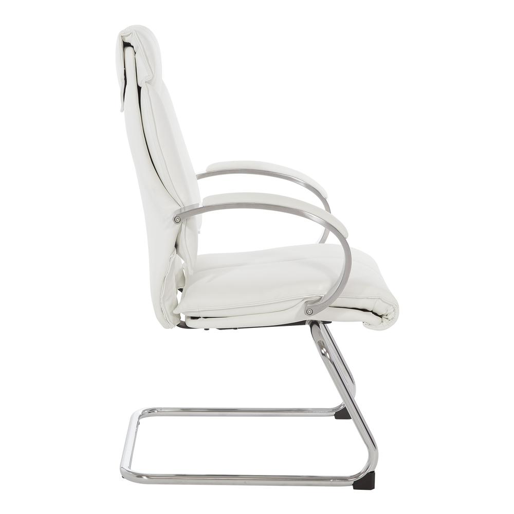 Deluxe High Back Chair, White. Picture 4