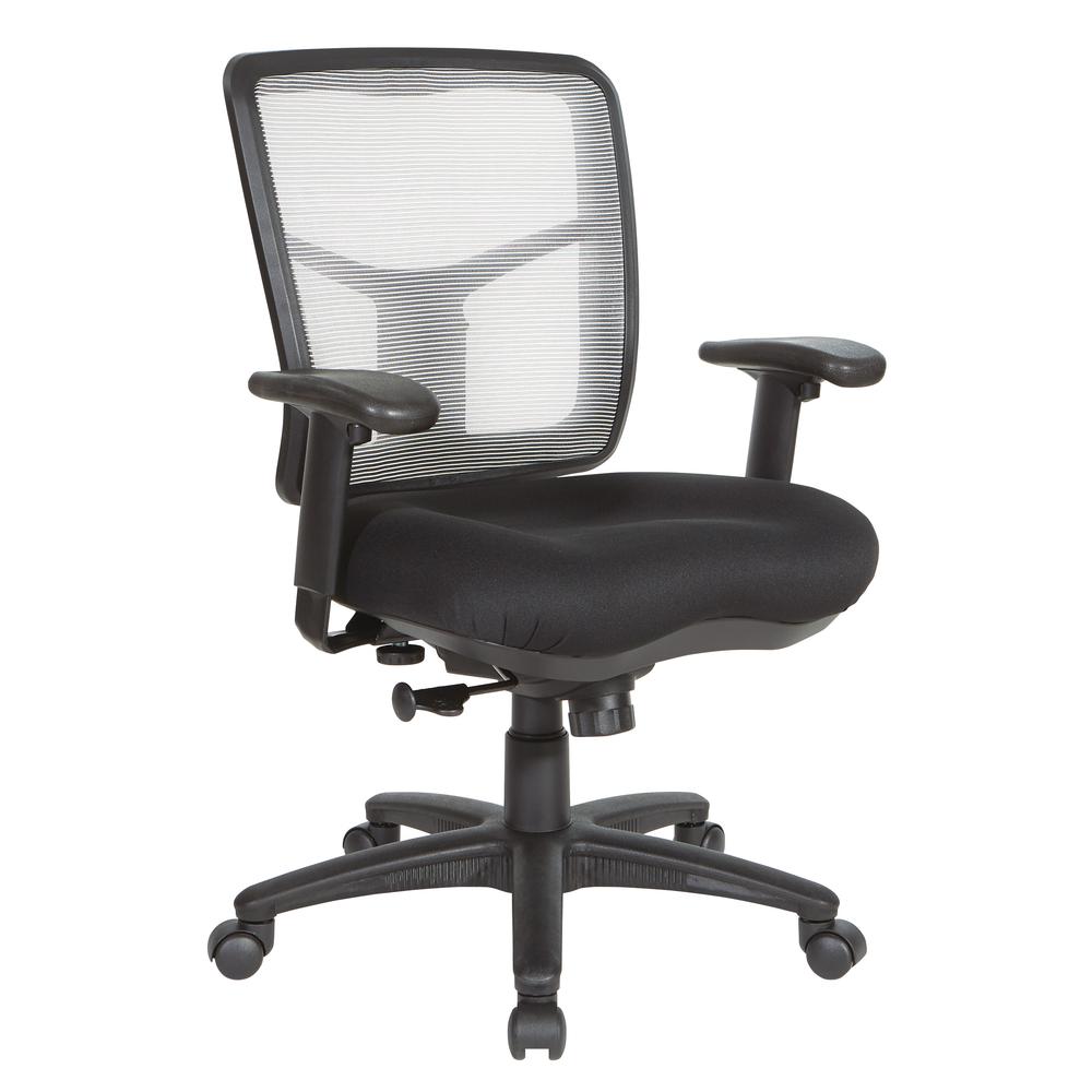 White Air Mist Mesh Back Chair, 92555-9206. Picture 1