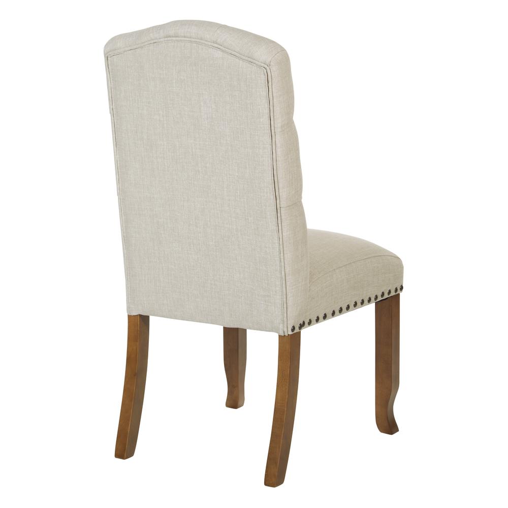 Jessica Tufted Dining Chair. Picture 4