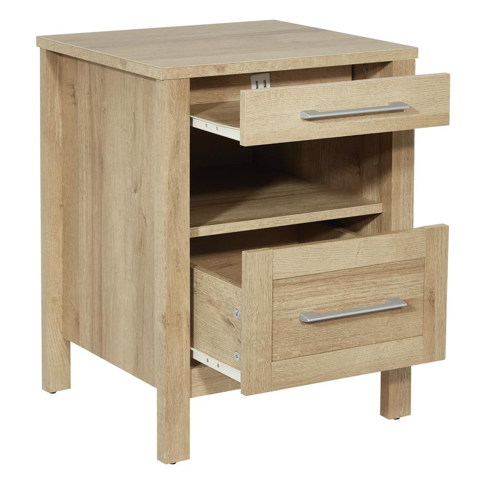 Stonebrook Nightstand, Canyon Oak. Picture 7