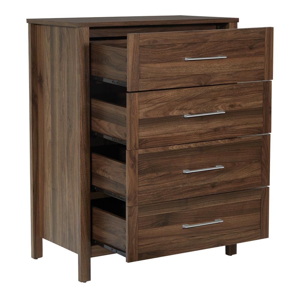 Stonebrook 4-Drawer Chest, Classic Walnut. Picture 7