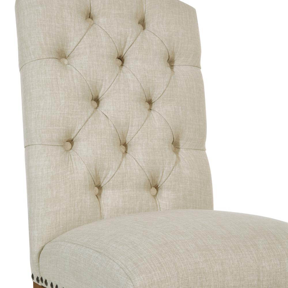 Jessica Tufted Dining Chair. Picture 9