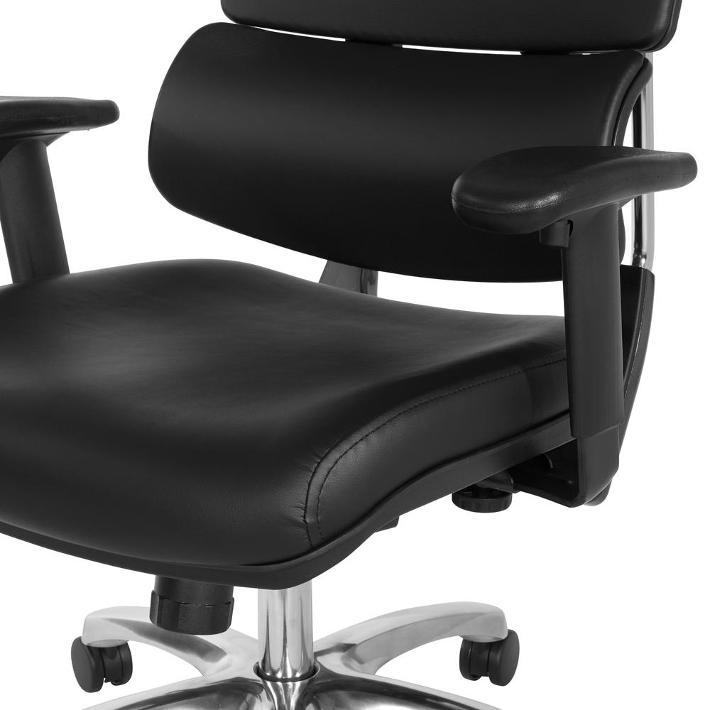 Dillon Seat and Back Managers Chair, Black. Picture 9
