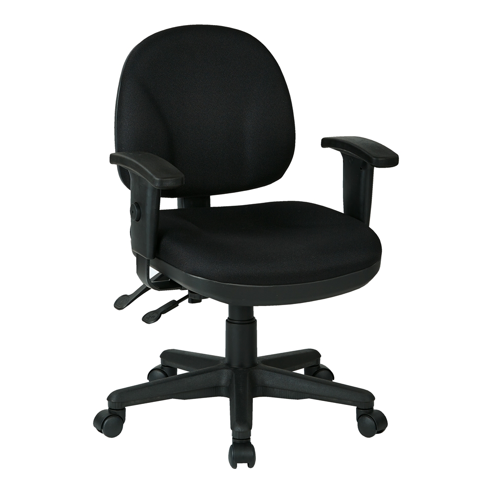 Sculptured Ergonomic Managers Chair. Picture 1
