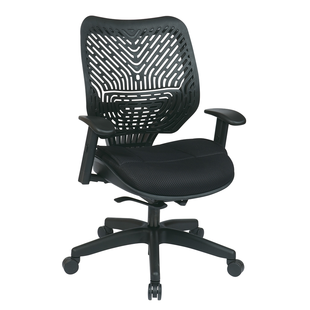 Unique Self Adjusting SpaceFlex® Back Managers Chair. Picture 1