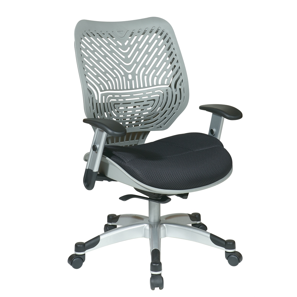 Unique Self Adjusting SpaceFlex® Fog Back Managers Chair. The main picture.