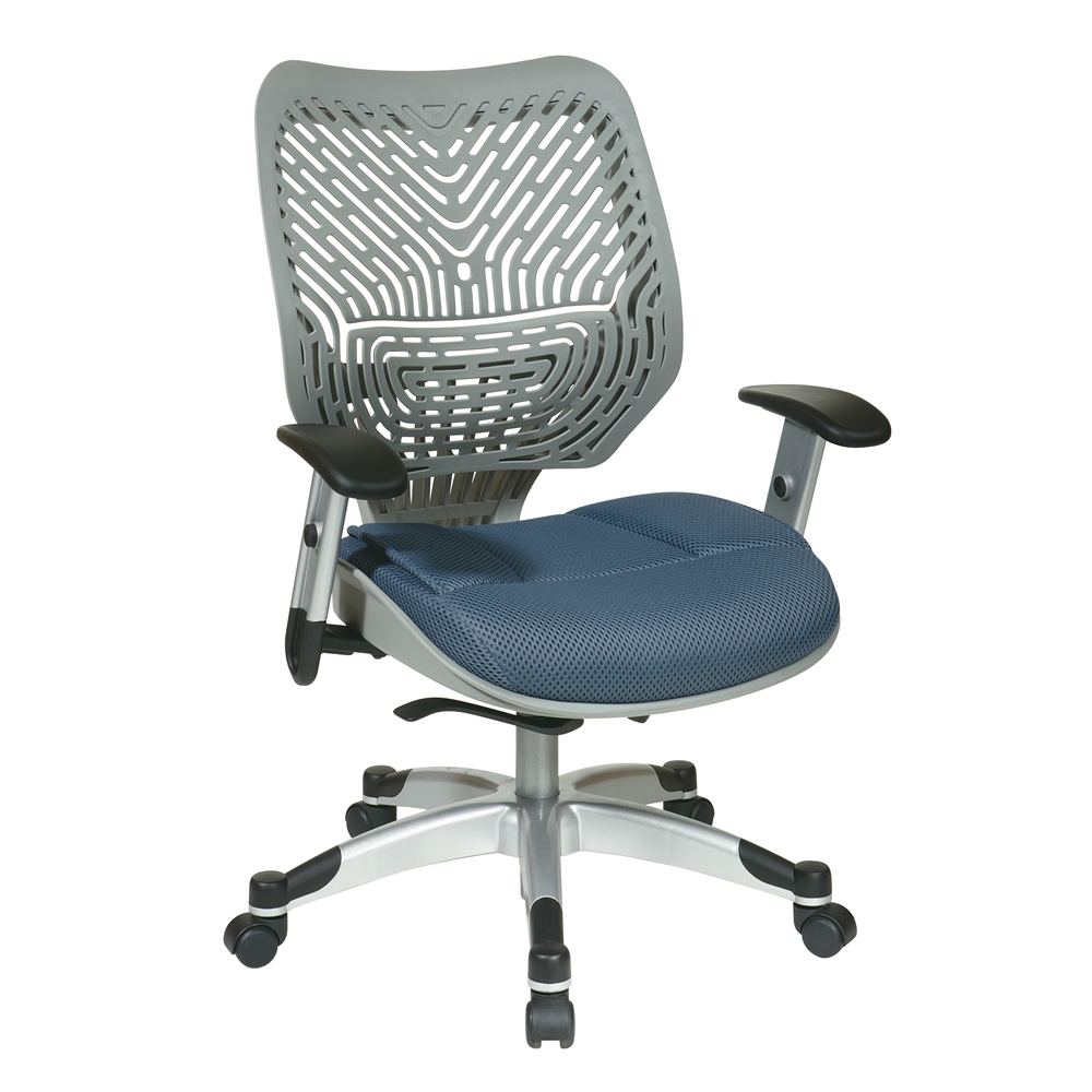 Unique Self Adjusting Fog SpaceFlex® Back Managers Chair. Picture 1