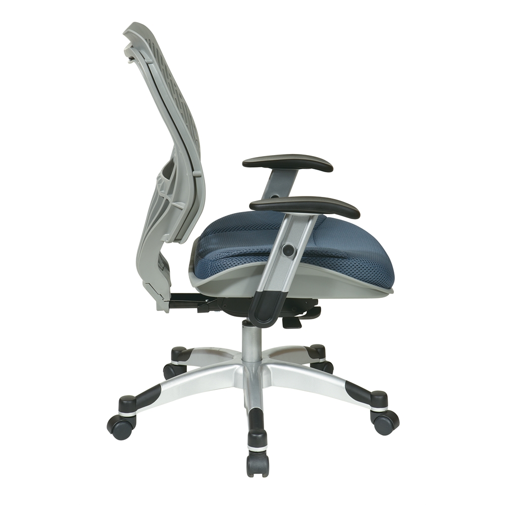 Unique Self Adjusting Fog SpaceFlex® Back Managers Chair. Picture 2