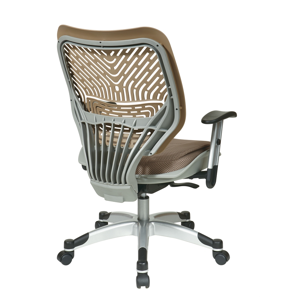 Unique Self Adjusting Latte SpaceFlex® Back Managers Chair. Picture 3