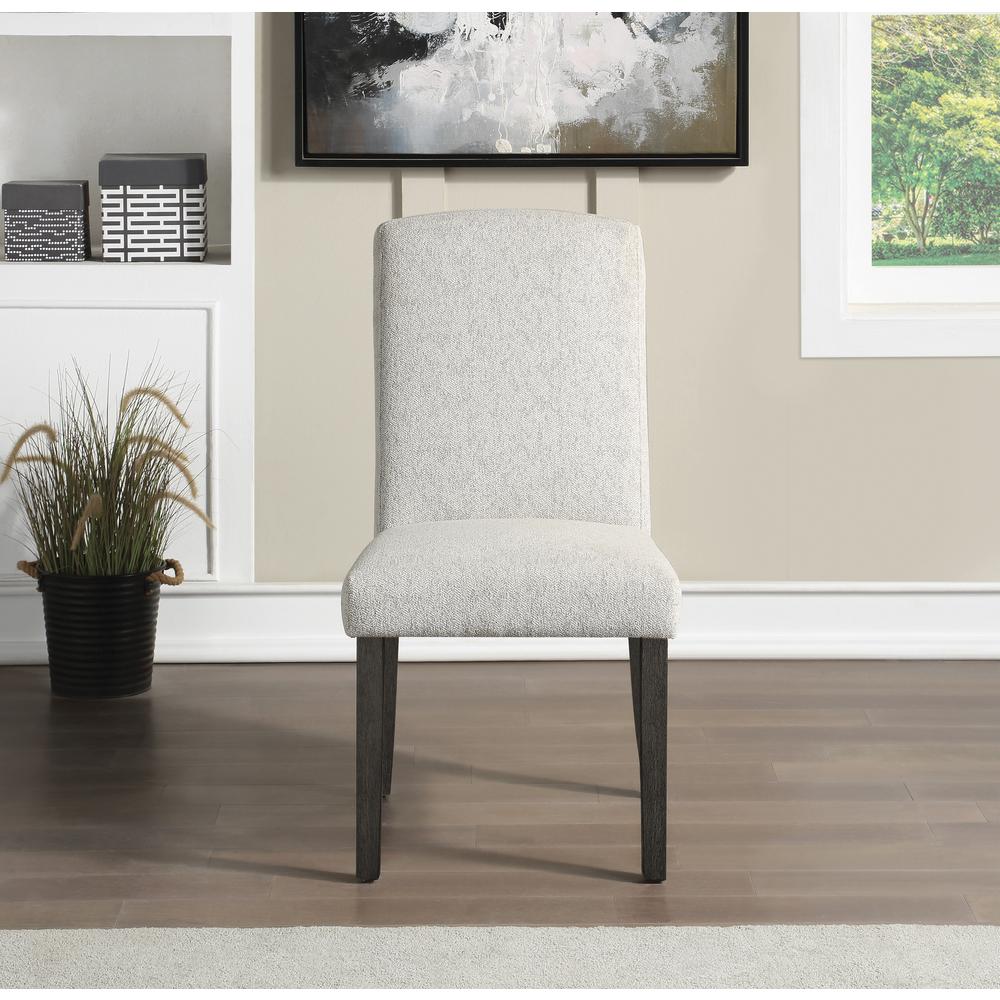 Everly Dining Chair 2pk, Oyster Grey. Picture 7