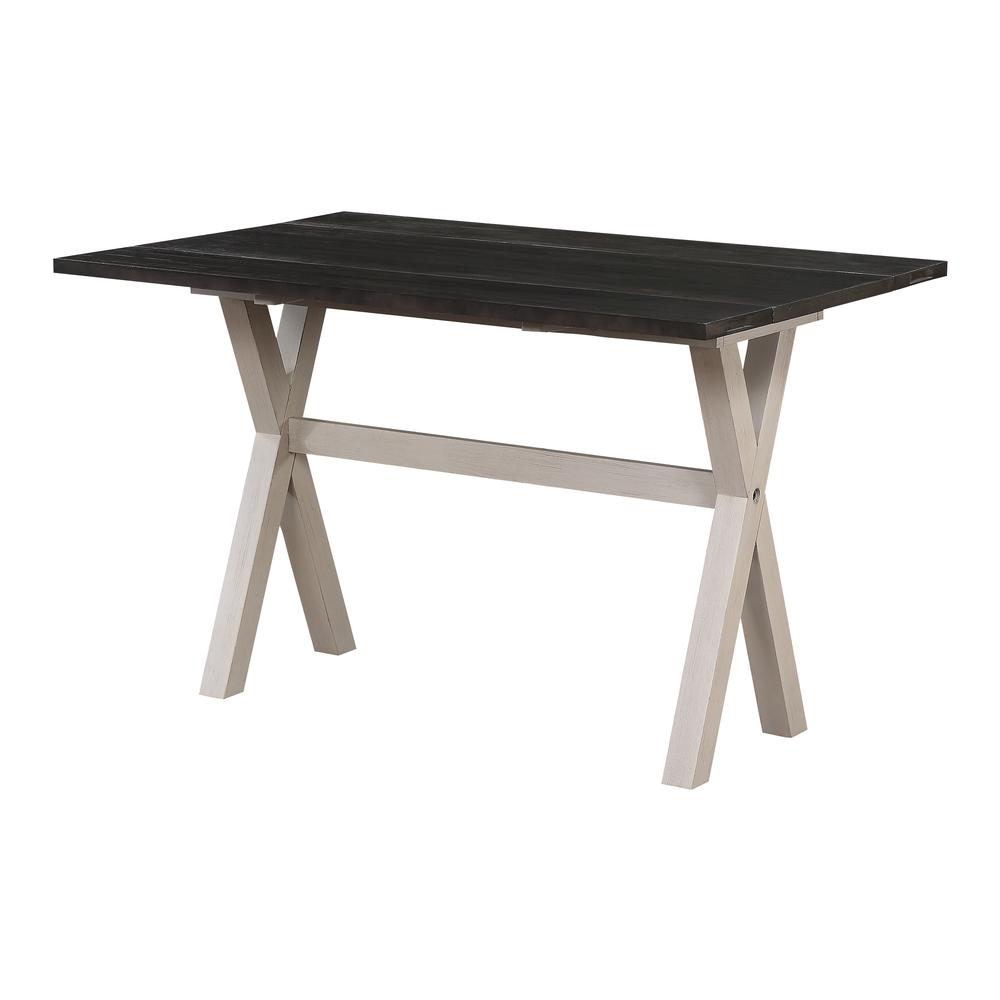 Kristen Flip Top Table in Charcoal, KRS99-CHLG. Picture 1