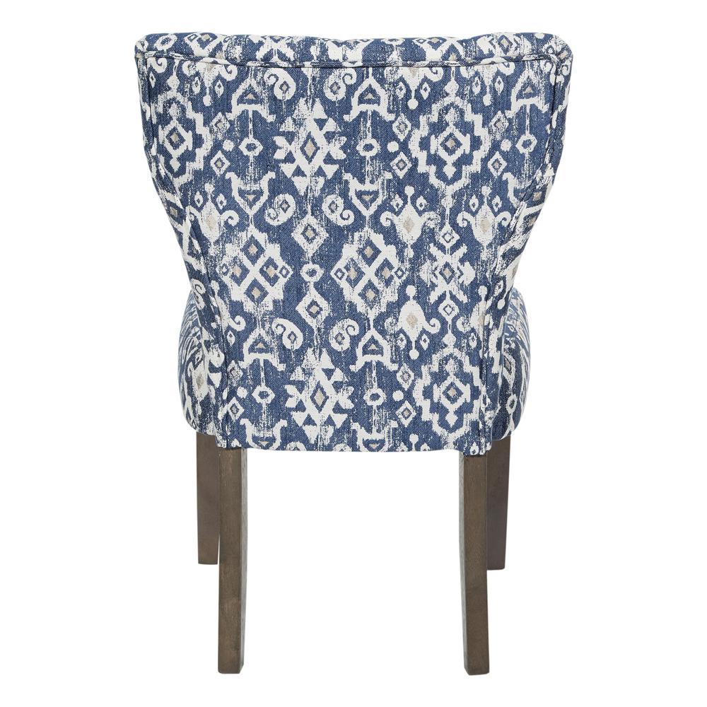Andrew Dining Chair in Blue with Grey Brushed Legs, ANDG-K61. Picture 5