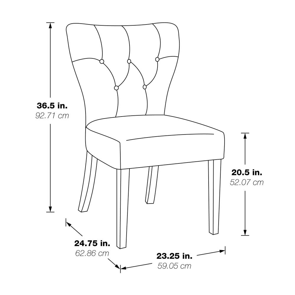 Andrew Dining Chair 2 PK. Picture 6