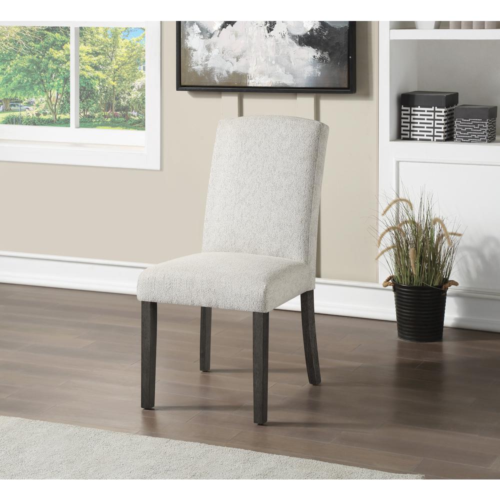 Everly Dining Chair 2pk, Oyster Grey. Picture 6