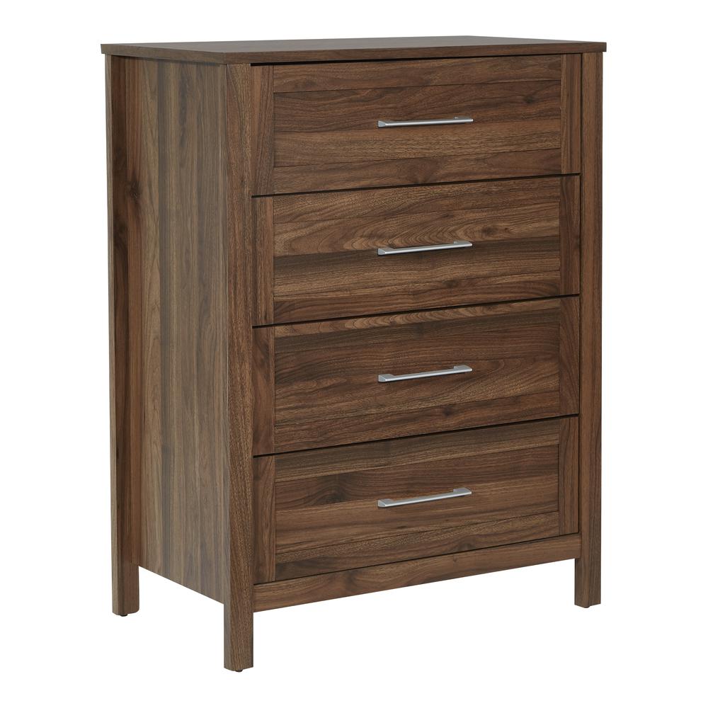 Stonebrook 4-Drawer Chest, Classic Walnut. Picture 1