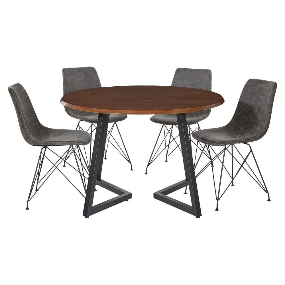 Metro 5-Piece Dining Table Set. Picture 1