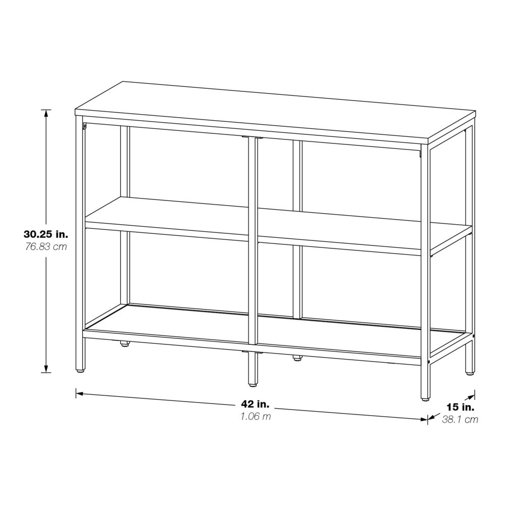 Modern Life Bookcase in Black. Picture 4