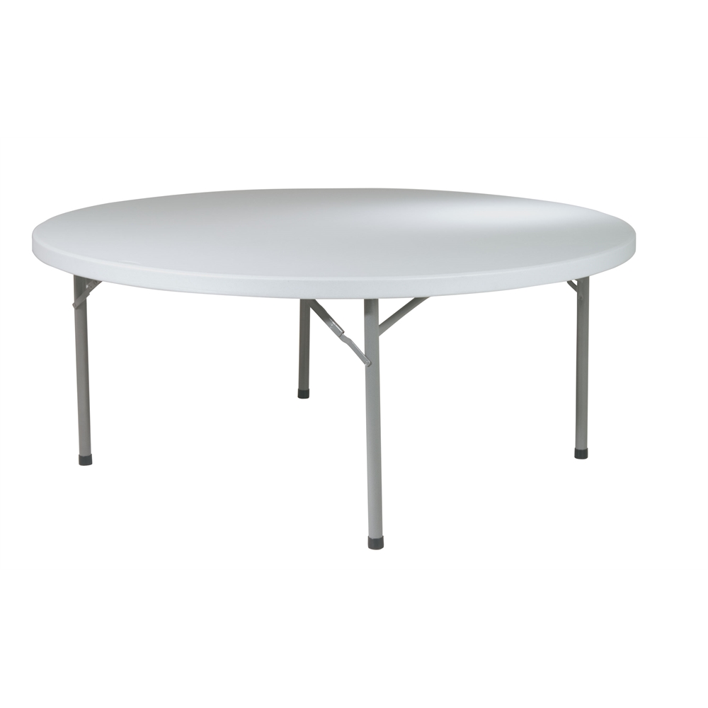 71" Round Resin Multi Purpose Table. Picture 1