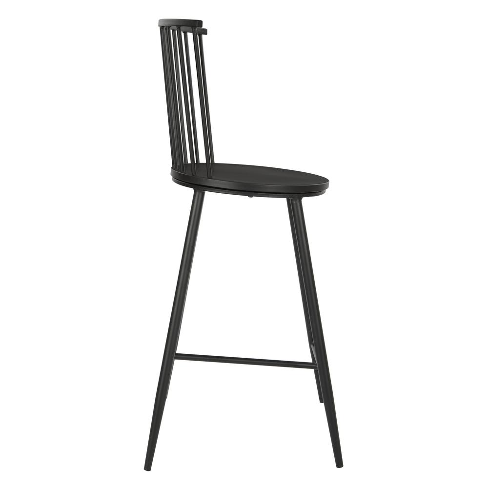 Bryce Counter Stool 26" with Black Metal Frame, BRY6526-3. Picture 3