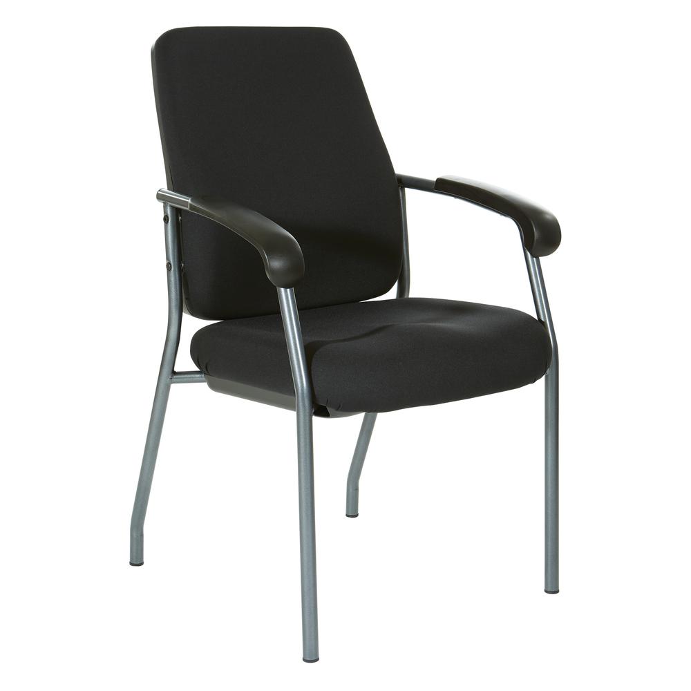 High Back Guest Chair Titanium Frame, 83730T-30. Picture 1