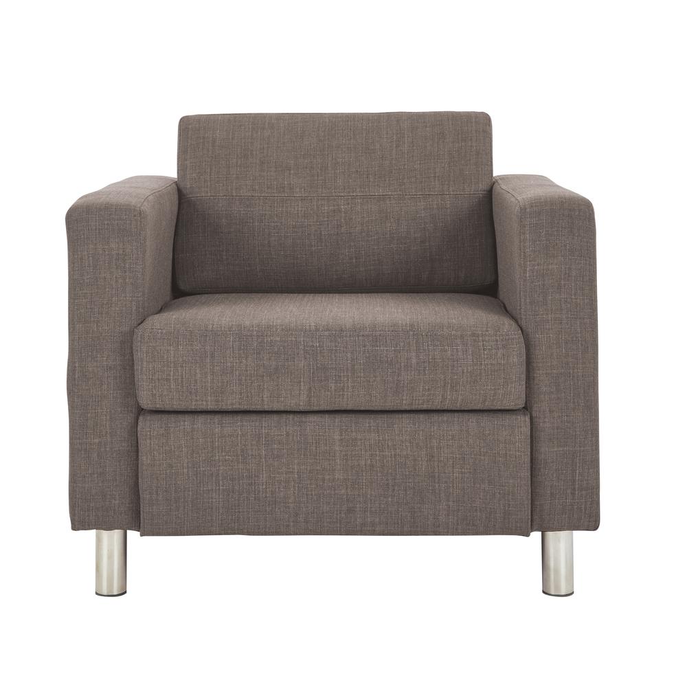 Pacific Armchair In Cement Fabric, PAC51-M59. Picture 2