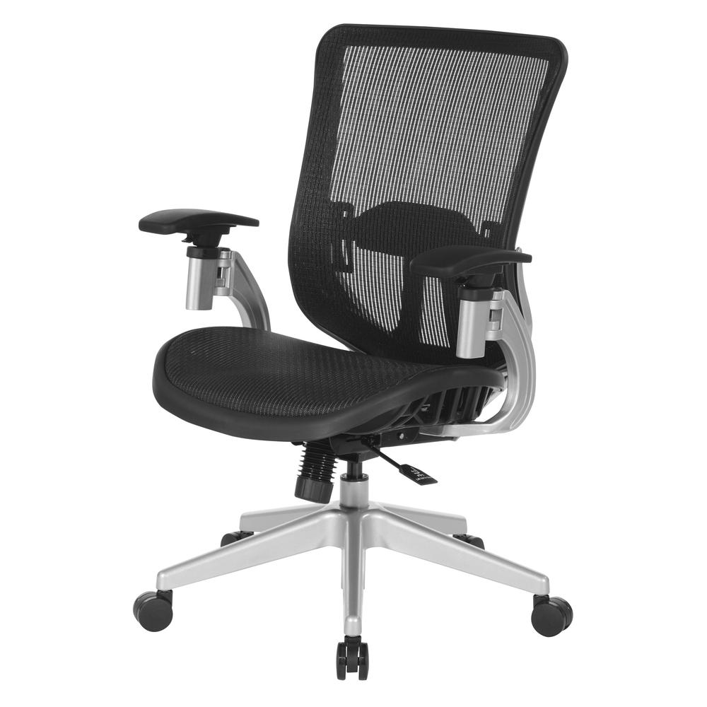Vertical Mesh Back Managers Chair. Picture 2
