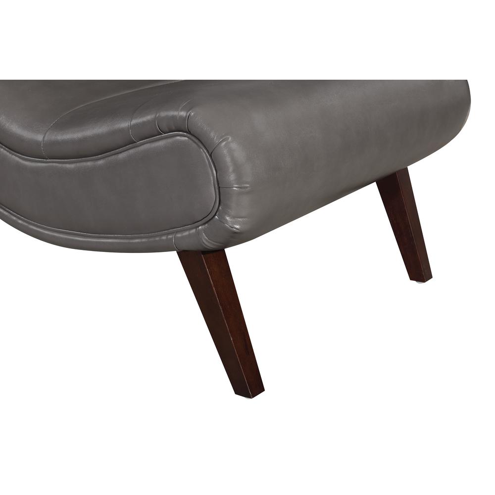 Hawkins Lounger with Ottoman, Pewter. Picture 9
