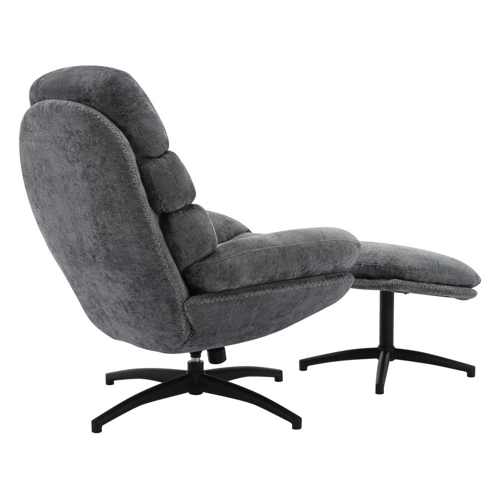 Kerry Swivel Lounge Chair & Footrest. Picture 4