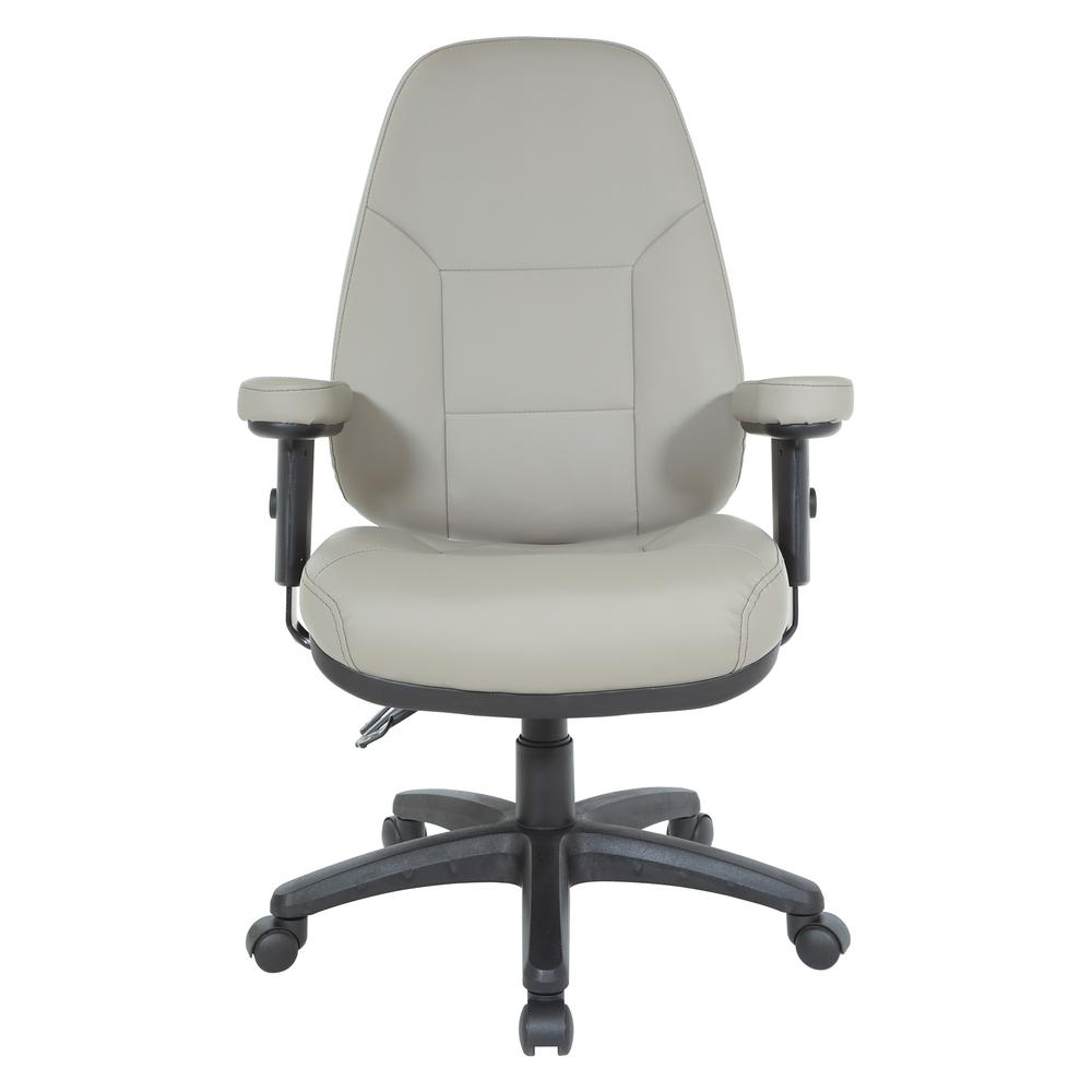 Professional Dual Function Ergonomic High Back Chair in Dillon Stratus, EC4300-R103. Picture 3