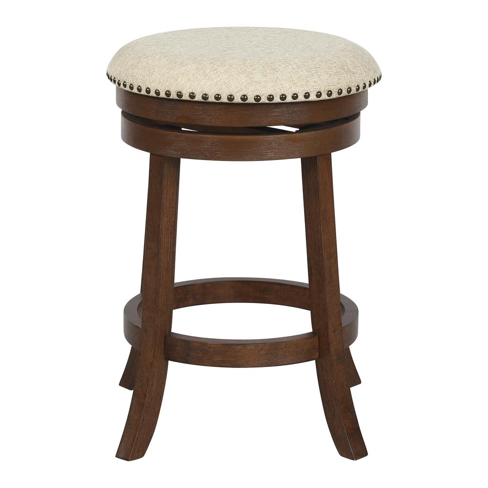 Round Backless Swivel Stool 2 Pack. Picture 3