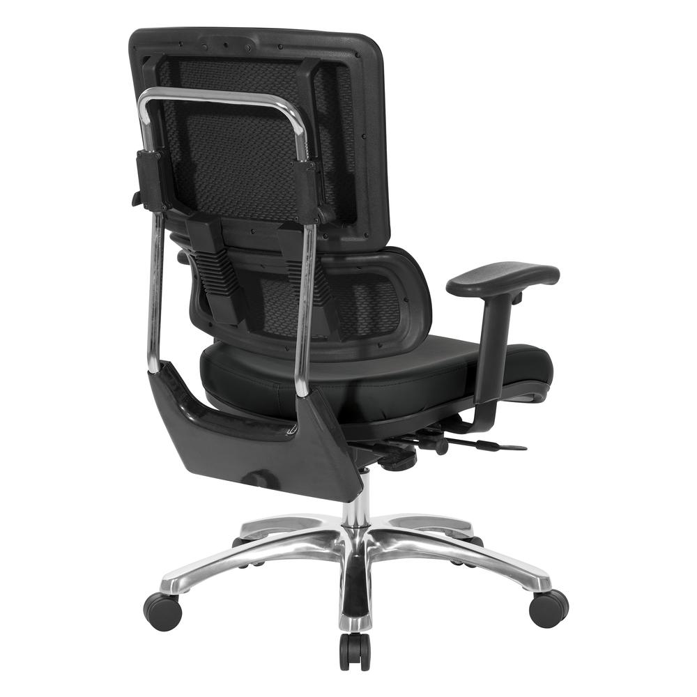 Dillon Seat and Back Managers Chair, Black. Picture 6
