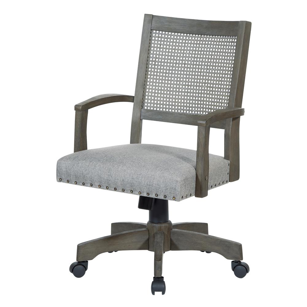 Dlx Cane Back Bankers Chair. Picture 2