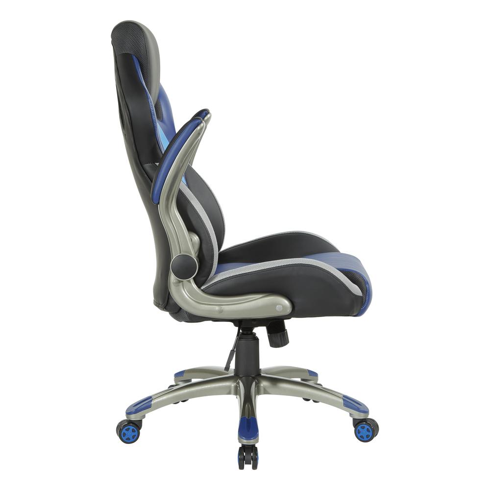 Ice Knight Gaming Chair in Blue, ICE25. Picture 4