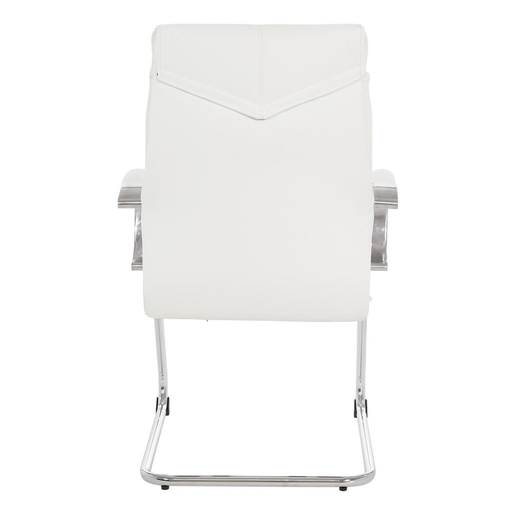 Deluxe High Back Chair, White. Picture 6