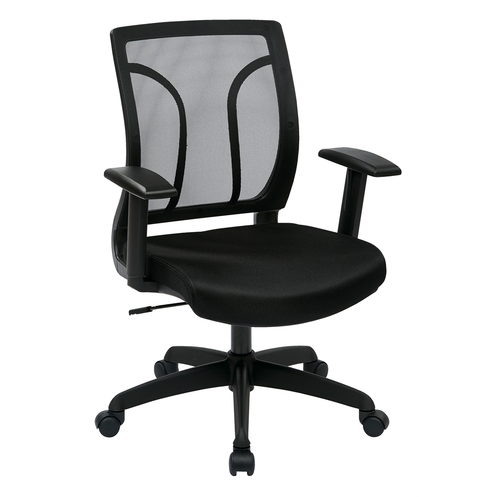 Screen Back Chair with Mesh Seat. The main picture.