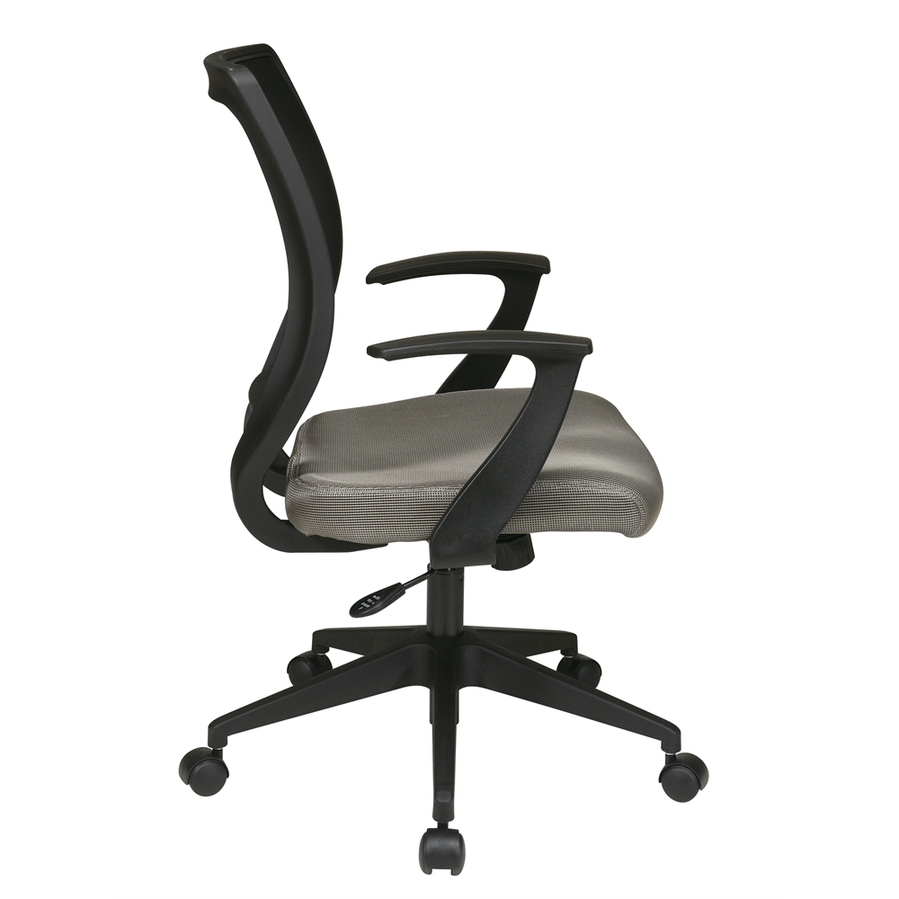 Screen Back Task Chair with "T" Arms. Picture 2