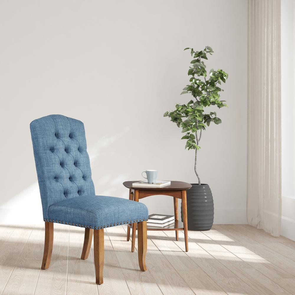Jessica Tufted Dining Chair. Picture 7
