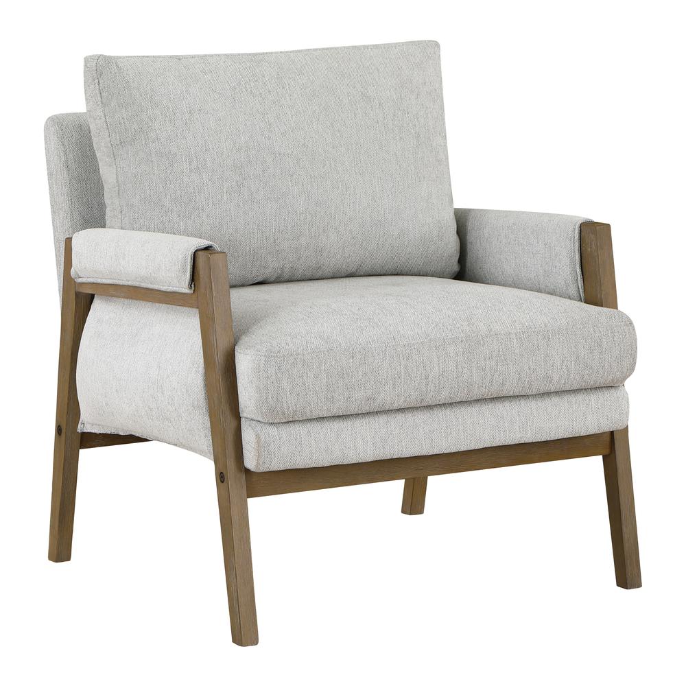 Faber Wood Frame Armchair. Picture 1